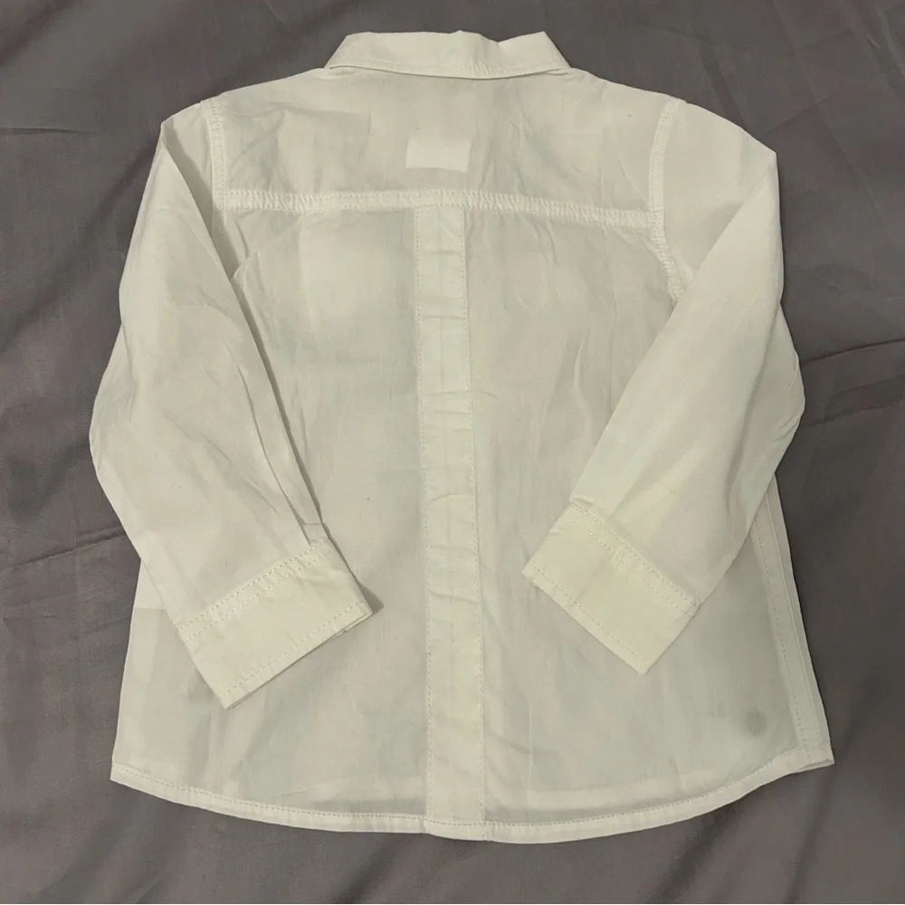 Catimini Boys Outfit‎ Button Down Shirt with Pants Bundle Boys